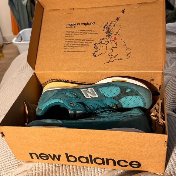 NIB New Balance Concepts x 991.5 Lake Havasu M9915CNP in BOX Sneakers Mens 11 - Picture 7 of 14
